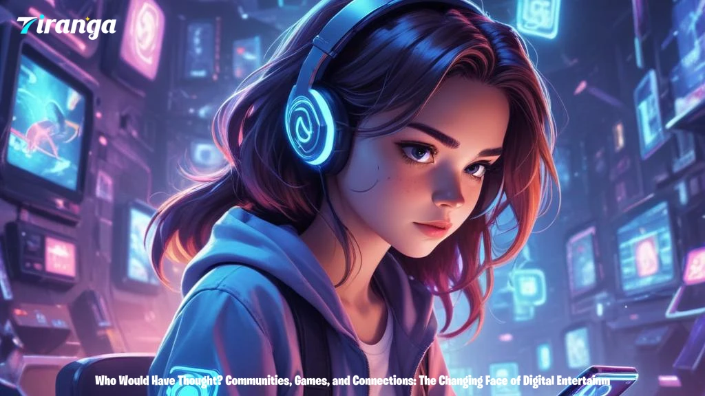 Who Would Have Thought? Communities, Games, and Connections: The Changing Face of Digital Entertainment